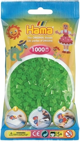 Perles à repasser Hama Midi vertes 1000 pcs