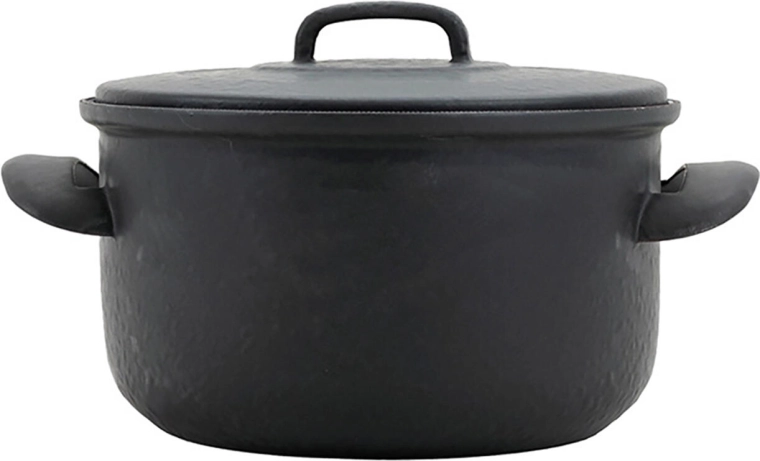Casserole émaillée avec couvercle 18 cm, 2,2 l BSE