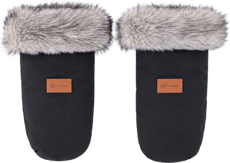 Petite&Mars manchons de poussette Fjora forever black