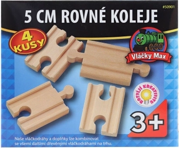 Maxim rails droits 5 cm - jonctions 4 pcs