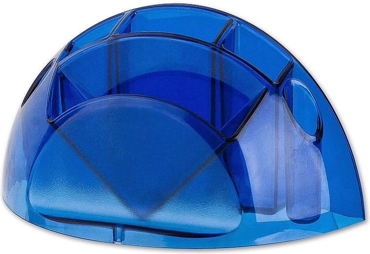Support pour crayons et blocs ICO Smart, bleu transparent