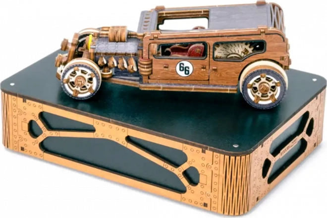 Puzzle 3D en bois WOODEN CITY hot rod – édition limitée