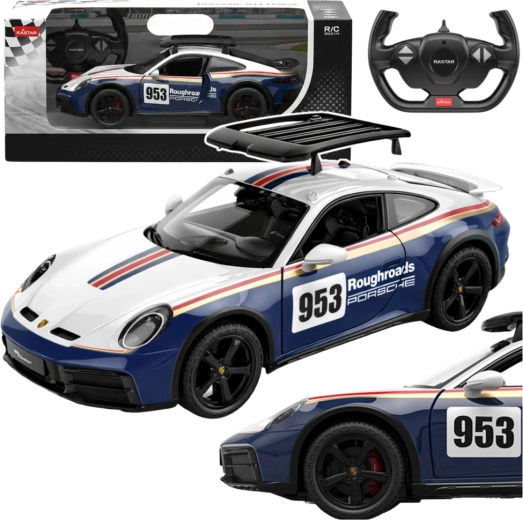 Voiture R/C PORSCHE 911 Dakar 1:14 RASTAR