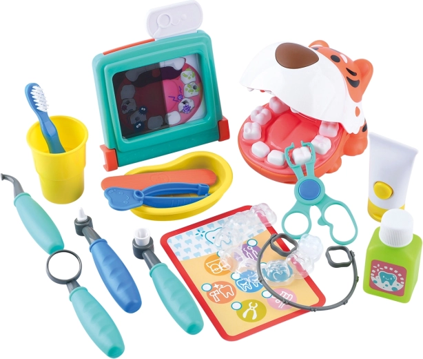Playgo set de dentiste avec tigre - 1 pièce