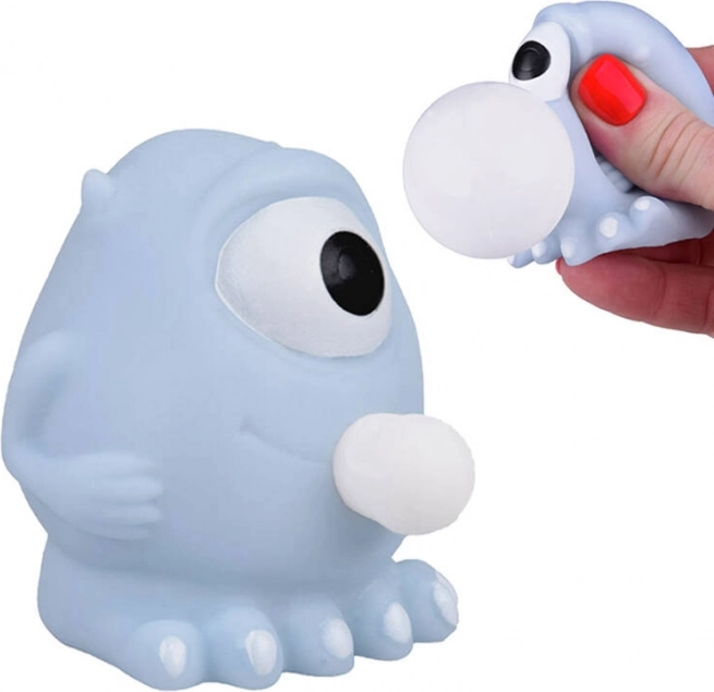 Petit monstre anti-stress à presser avec bulle - 1 pièce