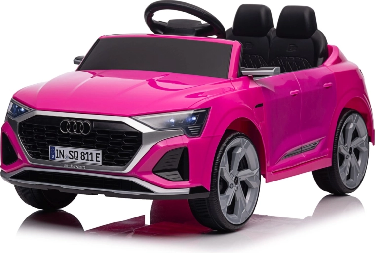 Voiture électrique rose Audi SQ8 pour enfants