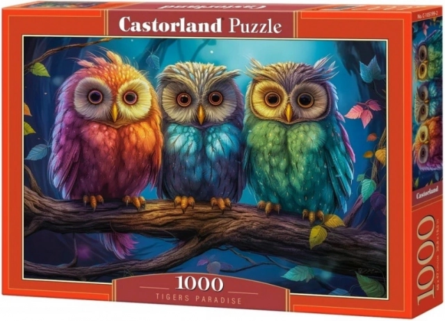 Puzzle 1000 pièces Trois petites chouettes
