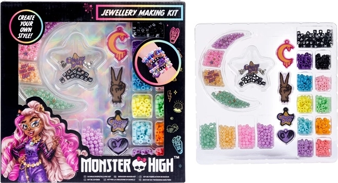 Monster High – kit de perles pour créer des bijoux