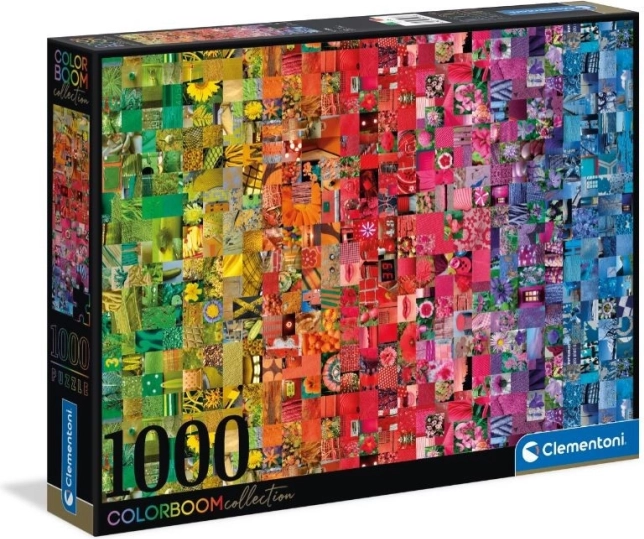 Puzzle 1000 pièces Collage Color Boom