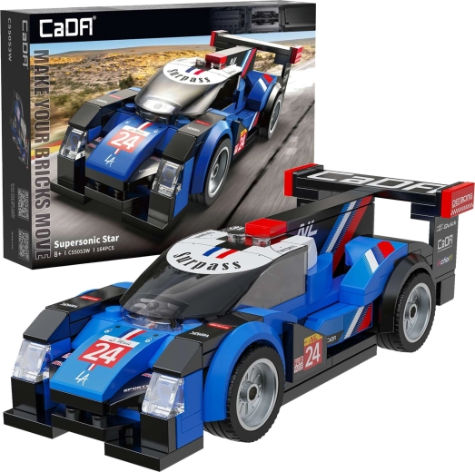 Jeu de construction CaDA voiture urbaine Supersonic Star – 164 pièces