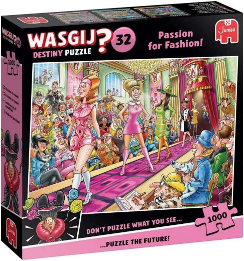 Puzzle JUMBO Wasgij Destiny 32 : La passion de la mode ! 1000 pièces