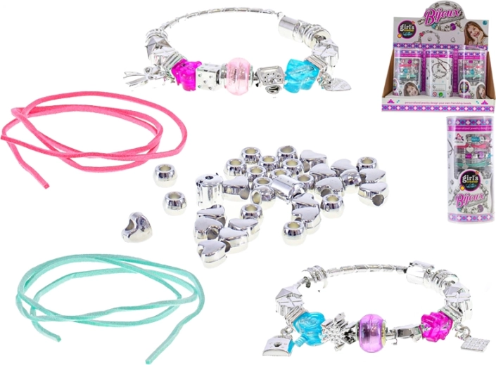 Set de fabrication de bracelets pour filles – 6 pièces dans une boîte cadeau