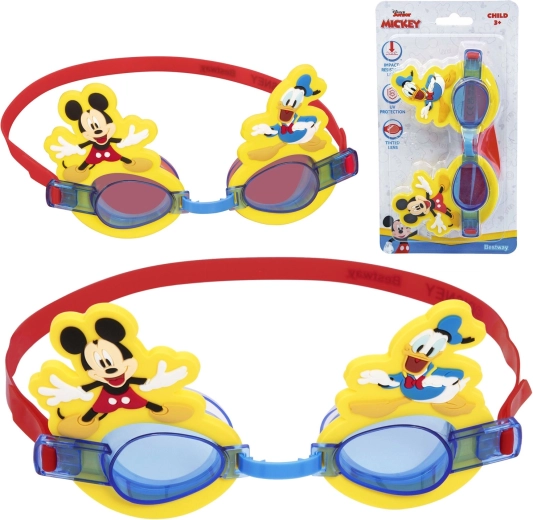 Lunettes de natation pour enfants Mickey Mouse et Donald Duck
