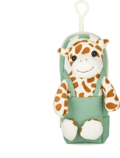 Trousse en peluche pour enfants Girafe