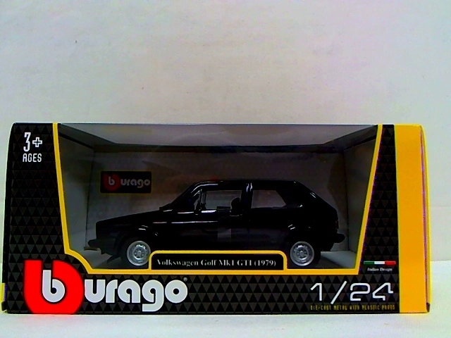 Bburago 1:24 Volkswagen Golf MK1 GTI noir 18-21089