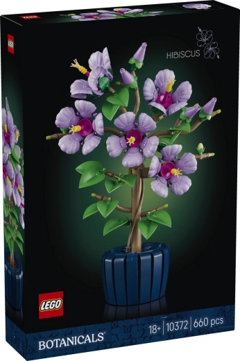 LEGO Botanicals Hibiscus 10372 - set de construction pour adultes