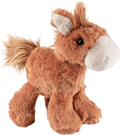 Poney en peluche Flaucherie marron 30 cm Sigikid