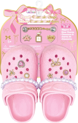 Sandales enfant roses avec accessoires Perla - 1 pièce