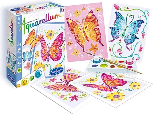 Sentosphere Aquarely mini papillons
