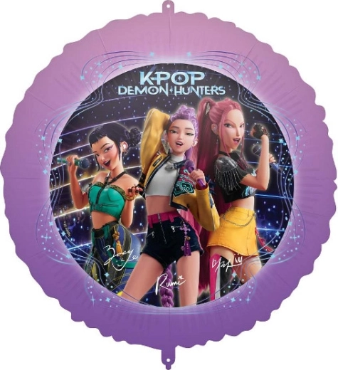 Ballon en aluminium K-Pop Demon Hunters