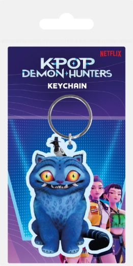 Porte-clés en caoutchouc K-pop Demon Hunters Derpy & Sussie