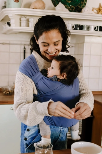 Boba Bliss porte-bébé Vintage Navy Blue V2