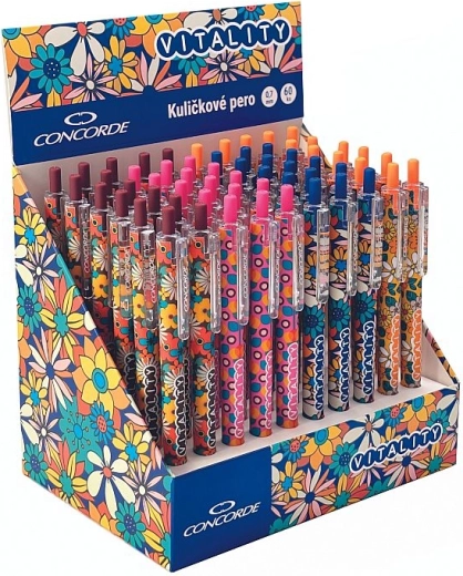 Stylo bille Concorde Vitality, assortiment de couleurs