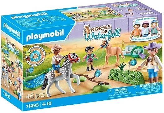 Set de figurines PLAYMOBIL Horses – tournoi de poneys