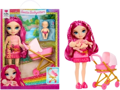 Rainbow High Junior Fashion poupée nounou Stella