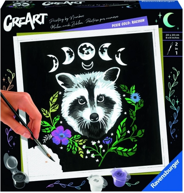 CreArt Pixie Cold Edition peinture de raton laveur