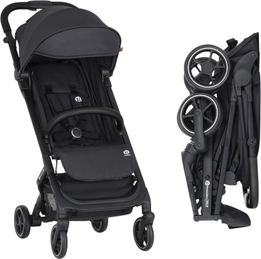 Petite&Mars poussette sportive Fly perfect black