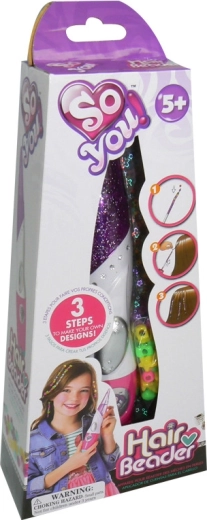 Tasia set de tressage de cheveux avec perles