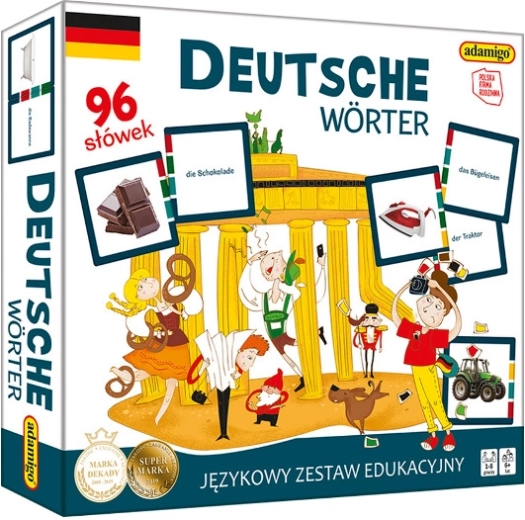 Cartes d’apprentissage linguistique Deutsche Wörter