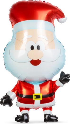 Ballon en aluminium de Noël Saint Nicolas 80 × 48 cm