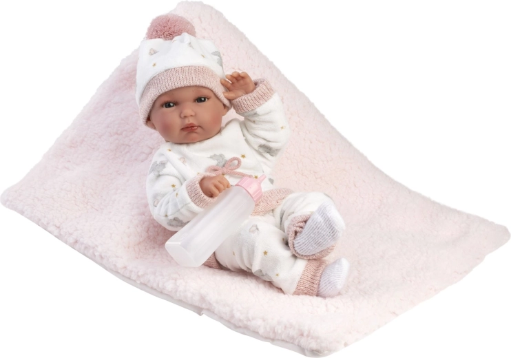 Llorens New born petite fille – poupée bébé réaliste 35 cm