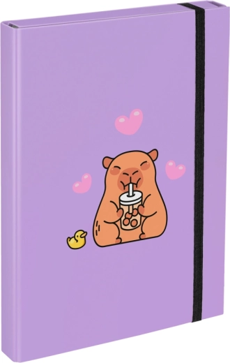 Chemises pour cahiers scolaires A4 avec motif capybara BAAGL