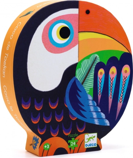 Puzzle DJECO Toucan Coco 24 pièces