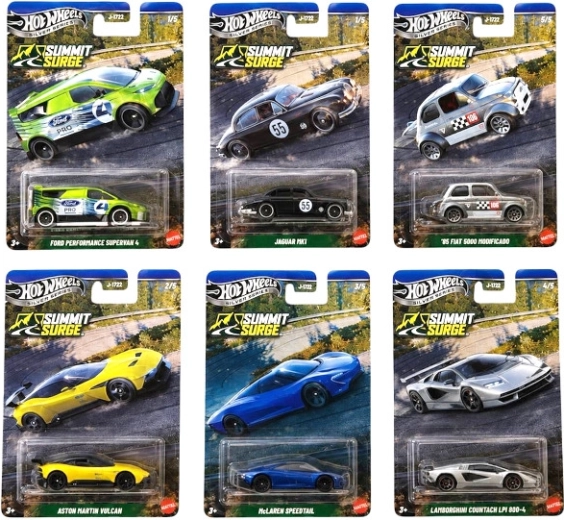 Petite voiture de collection Hot Wheels Silver Series – Summit Surge - 1 pièce
