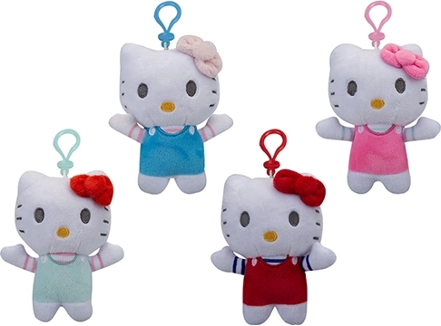 Hello Kitty peluche avec clip 12 cm - 1 pièce