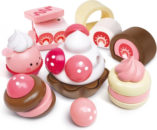 Set de jeu dessert à la fraise