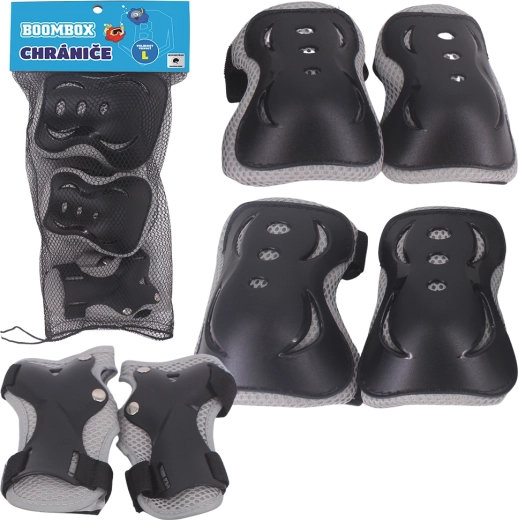 Ensemble de protections pour enfants pour vélo, skateboard et trottinette (taille L)