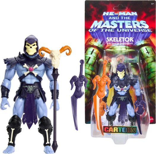 Masters of the Universe figurine Skeletor 14 cm avec accessoires