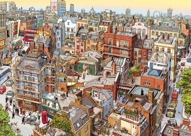 Puzzle Sherlock 2000 pièces de HEYE