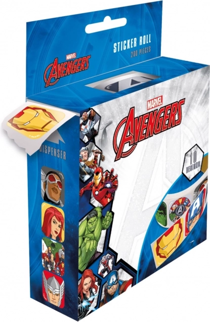 Set d’autocollants Avengers