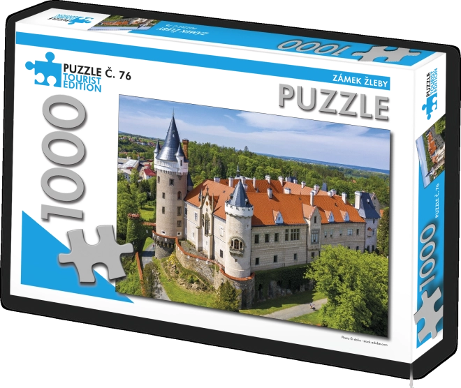 Puzzle Château Žleby 1000 pièces Édition Touristique