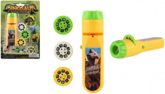 Projecteur pour enfants dinosaures 13 cm avec projection lumineuse