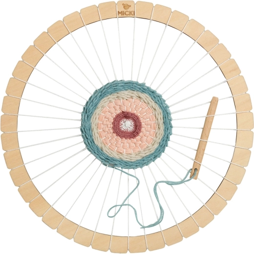 Métier à tisser circulaire pour enfants 30 cm Micki
