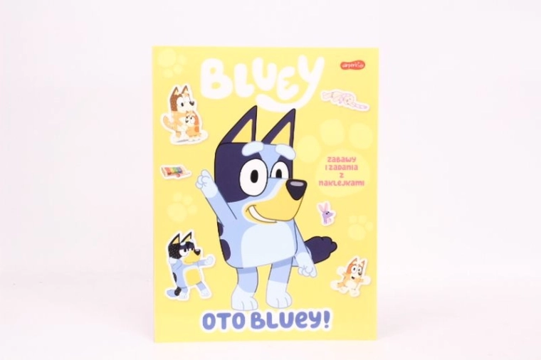 Bluey : jeux et activités avec autocollants