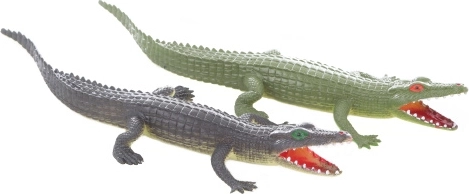 Crocodile en plastique 30 cm