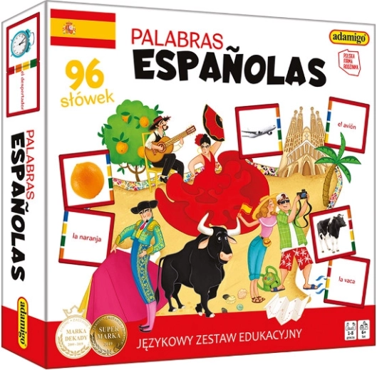 Cartes d’apprentissage linguistique Palabras Espanolas